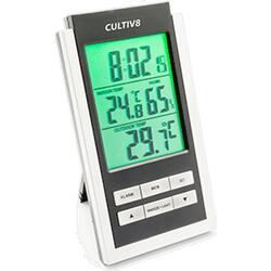 Cultiv8 Backlit Thermometer and Hygrometer 