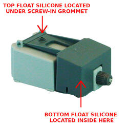 Smart Valve Silicone replacement top or bottom float 