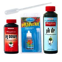 Flairform pH Test Kit with Hygen Test, pH Up, pH Down and Pipette 2 x 250ml
