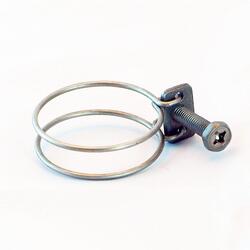 Stainless Steel Spiral Clamp for 38mm Ribbed Hose 40mm
