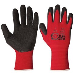 Redhog Gardening Durable Rubber Grip Gloves M XL Sizes