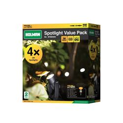 Holman Warm White Spotlight Value Pack 43mm